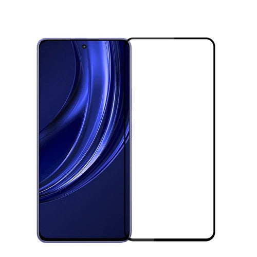 PINWUYO For Realme P1 5G  JK Series-2 High Aluminium-Silicon Glass Film 9H Full Screen Protector - Black - 1