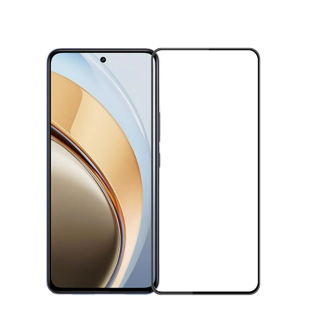 PINWUYO For vivo V40 Lite 5G  9H 3D Full Screen Explosion-proof Tempered Glass Film (Black) - Black - 1