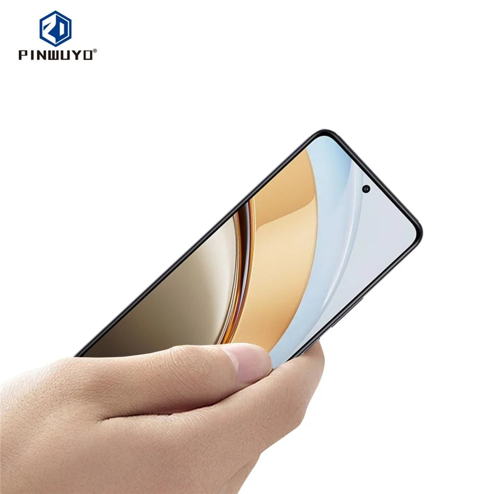 PINWUYO For vivo V40 Lite 5G  9H 3D Full Screen Explosion-proof Tempered Glass Film (Black) - Black - 2
