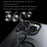 For iPhone 16 Pro Max Case Compatible with MagSafe Kickstand Matte PC+TPU Phone Cover with Silicone Ring - Black - 6