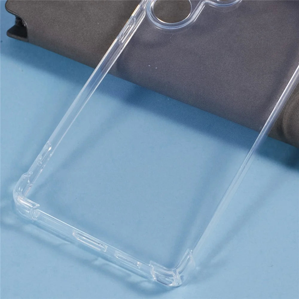 For Samsung Galaxy S25 Ultra Case Reinforced Corner TPU Clear Phone Cover with Lanyard - 5