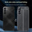 For Samsung Galaxy A16 5G / 4G Case Litchi Texture TPU Flexible Phone Cover, Black - 4