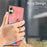 For Samsung Galaxy A06 4G Case RFID Blocking Handbag Leather+TPU Phone Cover Card Slots, Ring Holder - Green - 4