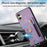 For Samsung Galaxy A06 4G Case RFID Blocking Handbag Leather+TPU Phone Cover Card Slots, Ring Holder - Green - 7