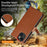 For iPhone 15 Plus Leather Case Litchi Texture RFID Blocking Wallet Stand Phone Cover - Brown - 4