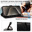 For iPhone 16 Pro Leather Case Litchi Texture RFID Blocking Wallet Stand Phone Cover - Blue - 7