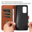 For Samsung Galaxy A53 5G Leather Case Litchi Texture RFID Blocking Wallet Stand Phone Cover - Brown - 4