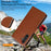 For Samsung Galaxy S23 FE Leather Case Litchi Texture RFID Blocking Wallet Stand Phone Cover - Brown - 4