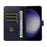 For Samsung Galaxy S24 FE Leather Case Litchi Texture RFID Blocking Wallet Stand Phone Cover - Blue - 2