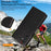 For Samsung Galaxy S24+ Leather Case Litchi Texture RFID Blocking Wallet Stand Phone Cover - Black - 4