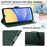 For Samsung Galaxy A55 5G Leather Case Litchi Texture RFID Blocking Wallet Stand Phone Cover - Green - 7
