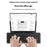 For Huawei Mate XT Ultimate Bluetooth-compatible Keyboard + Mouse + Leather Case + Stylus Phone Accessories Kit - Black - 4