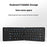 For Huawei Mate XT Ultimate Bluetooth-compatible Keyboard + Mouse + Leather Case + Stylus Phone Accessories Kit - Black - 5