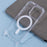 For iPhone 16 Pro Max Case Compatible with MagSafe TPU+PC 1.5mm Clear Phone Cover with Lanyard Holes - 6