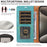 For iPhone 13 Pro Case RFID Blocking Wallet Stand Leather Flip Phone Cover with Slim Strap - Green - 6