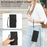 For iPhone 14 Pro Max Case RFID Blocking Wallet Stand Leather Flip Phone Cover with Slim Strap - Black - 7