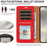 For Samsung Galaxy S24+ Case RFID Blocking Wallet Stand Leather Flip Phone Cover with Slim Strap - Red - 7