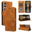 For Sony Xperia 1 VI Case with Thickened Strap RFID Blocking Wallet Stand Leather Flip Phone Cover - Brown - 6