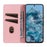 For Google Pixel 8 Pro Case RFID Blocking Strong Magnetic Leather Wallet Phone Cover - Pink - 2