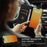 For iPhone 14 Pro Max Case RFID Blocking Strong Magnetic Leather Wallet Phone Cover - Black - 4