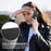 For iPhone 14 Pro Max Case RFID Blocking Strong Magnetic Leather Wallet Phone Cover - Black - 6