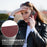 For iPhone 14 Pro Case RFID Blocking Strong Magnetic Leather Wallet Phone Cover - Wine Red - 6