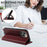 For iPhone 14 Pro Case RFID Blocking Strong Magnetic Leather Wallet Phone Cover - Wine Red - 7