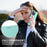 For iPhone 13 Pro Case RFID Blocking Strong Magnetic Leather Wallet Phone Cover - Mint Green - 6