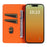 For iPhone 15 Pro Case RFID Blocking Strong Magnetic Leather Wallet Phone Cover - Orange - 2