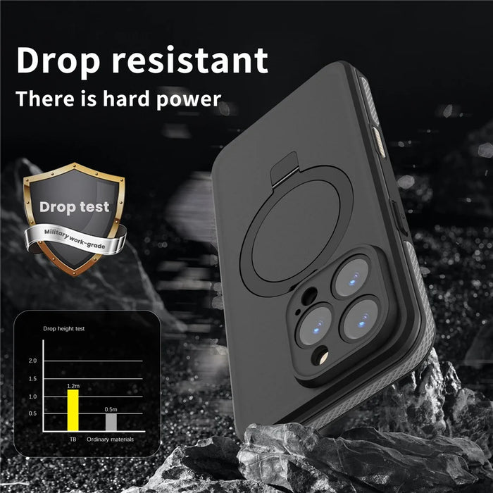 REDPEPPER IP68 Waterproof Case For iPhone 16 Pro Max Phone Back Cover Kickstand Compatible with MagSafe - 5