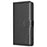 BINFEN COLOR BF32 For Samsung Galaxy A36 5G Leather Case Wallet RFID Blocking Phone Cover - Black - 7