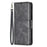 For Samsung Galaxy A36 5G Case Shockproof PU Leather Cover with Wallet Card Slots - Black - 4