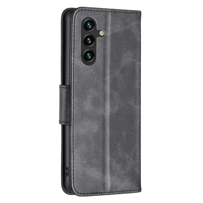For Samsung Galaxy A36 5G Case Shockproof PU Leather Cover with Wallet Card Slots - Black - 5