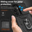 For Samsung Galaxy S25 Case PC + TPU Phone Cover Lens Ultimate Protection Kickstand - Black - 5