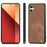 For Samsung Galaxy A06 4G Case Retro Leather + TPU Shockproof Protective Phone Cover - Brown - 2