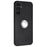 For Samsung Galaxy A37 5G / A36 5G Matte Case Ring Kickstand Soft TPU Phone Cover - Silver - 1