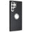 For Samsung Galaxy S25 Ultra Matte Case Ring Kickstand Soft TPU Phone Cover - Silver - 1