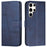 For Samsung Galaxy S25 Ultra Case Stand Flip Protective Leather Phone Cover - Sapphire - 1