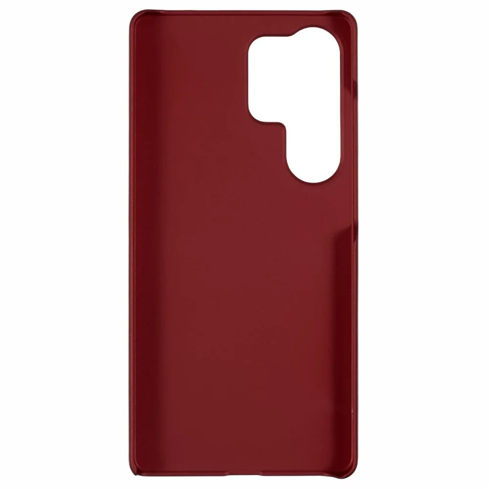 For Samsung Galaxy S25 Ultra Case Hard PC Frosted Minimalist Phone Cover - Red - 2