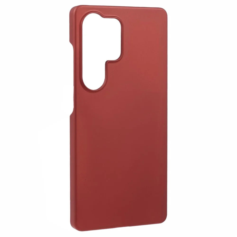 For Samsung Galaxy S25 Ultra Case Hard PC Frosted Minimalist Phone Cover - Red - 3