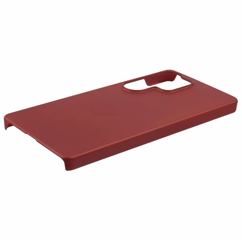 For Samsung Galaxy S25 Ultra Case Hard PC Frosted Minimalist Phone Cover - Red - 4