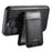 SUTENI H18 For iPhone 12 Pro Max Magnetic Case Carbon Fiber Texture Leather+TPU Cover with Detachable Card Bag - 2