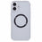 For iPhone 16 Plus Case Compatible with MagSafe CD Vein TPU+Acrylic Phone Cover - Black - 3