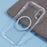 For iPhone 16 Plus Case Compatible with MagSafe CD Vein TPU+Acrylic Phone Cover - Black - 6