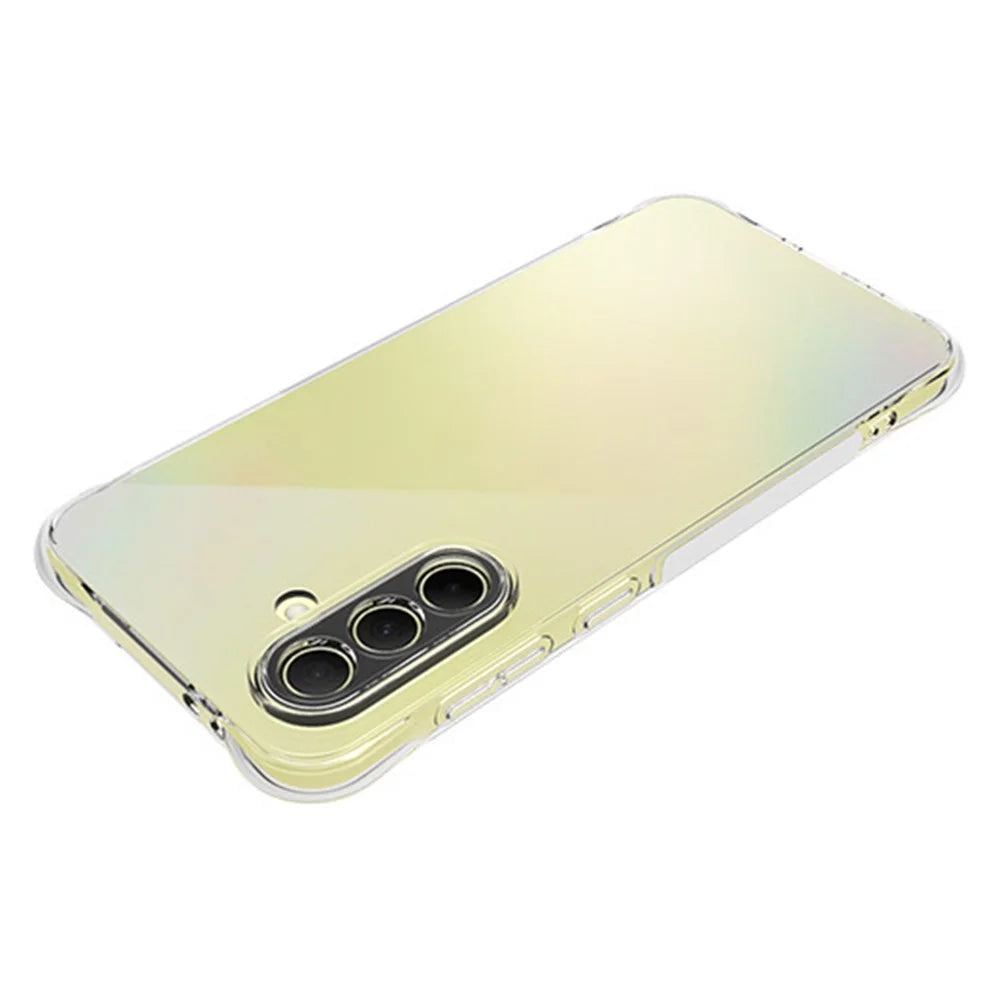 WANLONFENG WL Series for Samsung Galaxy A36 5G TPU Case 2.0mm Phone Cover with Tempered Glass Film - 4