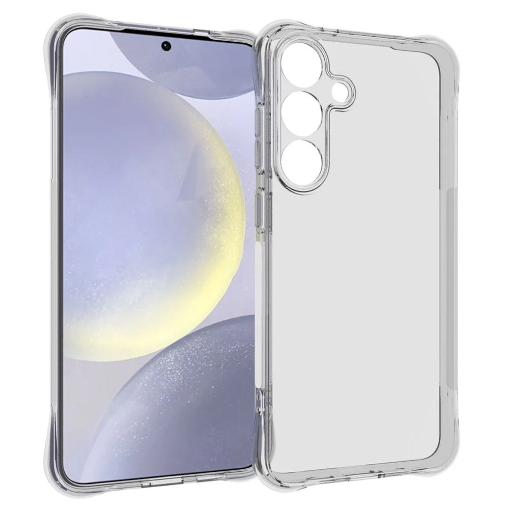 WANLONFENG WL Series for Samsung Galaxy S25+ TPU Case 2.0mm Phone Cover with Tempered Glass Film - 2