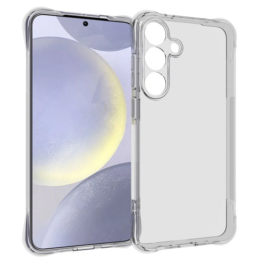 WANLONFENG WL Series for Samsung Galaxy S25+ TPU Case 2.0mm Phone Cover with Tempered Glass Film - 2