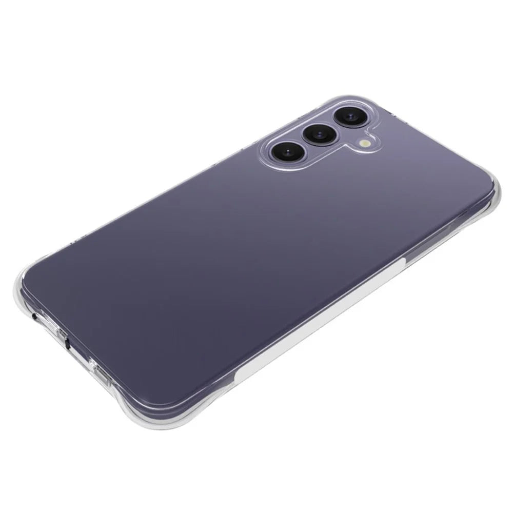 WANLONFENG WL Series for Samsung Galaxy S25+ TPU Case 2.0mm Phone Cover with Tempered Glass Film - 3