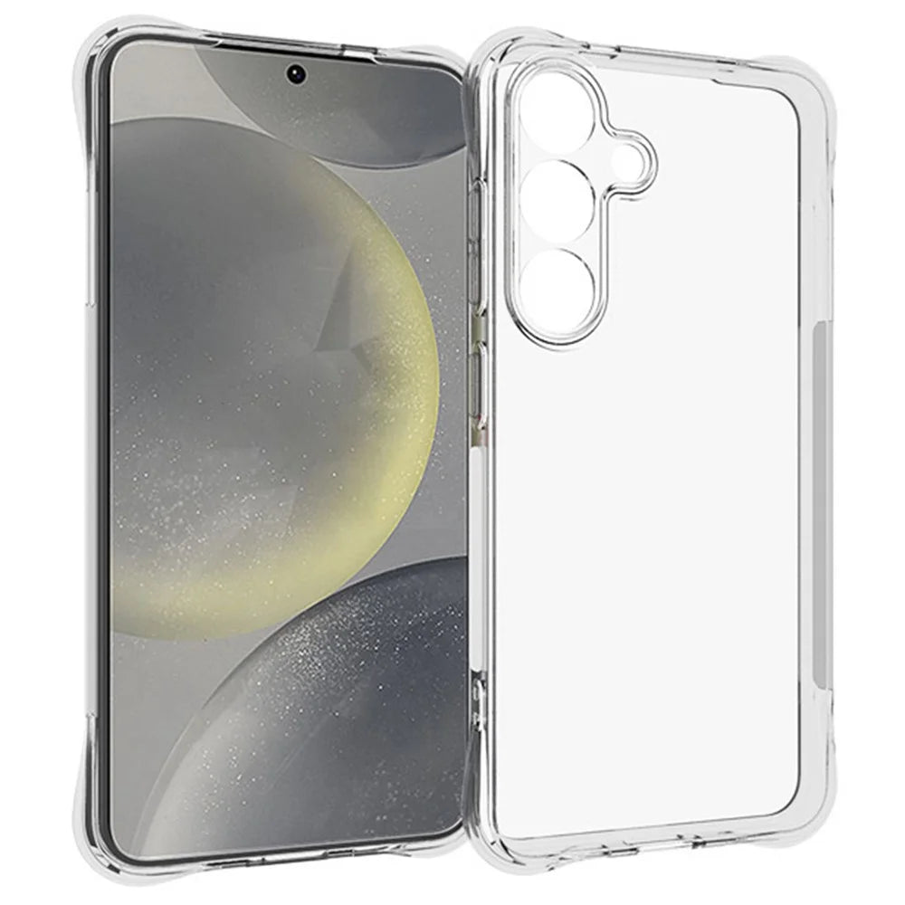 WANLONFENG WL Series for Samsung Galaxy S25 TPU Case 2.0mm Phone Cover with Tempered Glass Film - 2