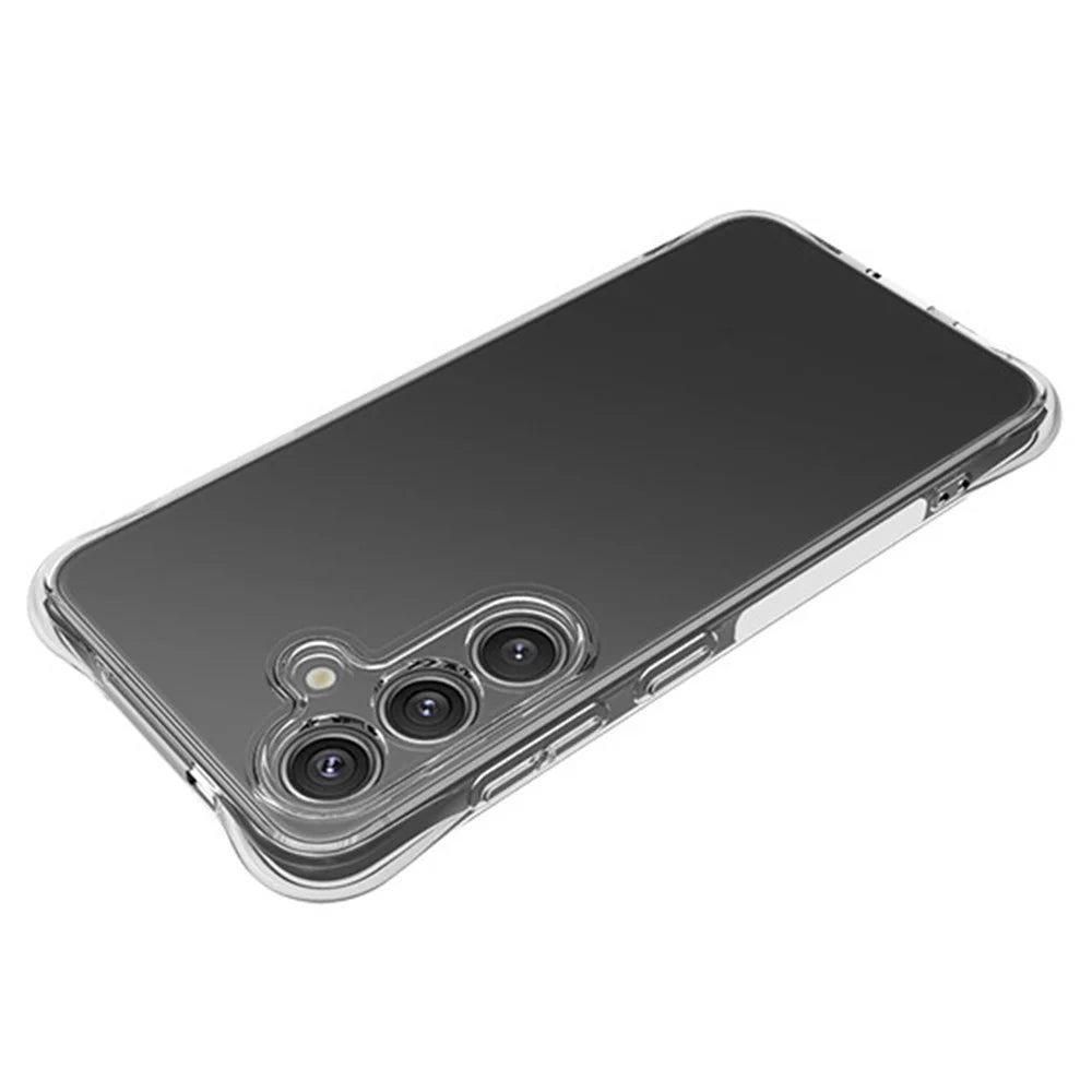 WANLONFENG WL Series for Samsung Galaxy S25 TPU Case 2.0mm Phone Cover with Tempered Glass Film - 4